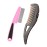 Dandruff Comb Wide Tooth, Stainless Steel Fine Tooth Lice/Psoriasis Scalp Detox Comb for Women, Men & Kids, Professional Portable Sweep/Massage/Clean Shower Brush Tool for Hair Care/Growth (Pink)