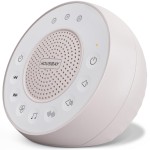 Housbay White Noise Machine with 31 High Fidelity Soothing Sounds, 5W High Power Loud Enough Speaker, Easy Volume Control, Sleep Timer, Sound Machine for Baby, Kids, Adults, Light Sleeper