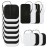 TENS Unit Reusable Electrode Pads for EMS Muscle Stimulator Massager, Self-Adhesive Latex-Free TENS Pads with Upgraded Self-Stick Performance for Electrotherapy, 10 Pairs 3 Sizes 2.0mm Pin