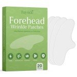 Forehead Wrinkle Patches | 20 Reusable Anti-Aging Pads with Retinol Collagen CoQ10 Hyaluronic Acid & Snail Mucin | Smooth Fine Lines, Deep Wrinkles, Hydrating Overnight Treatment for All Skin Types