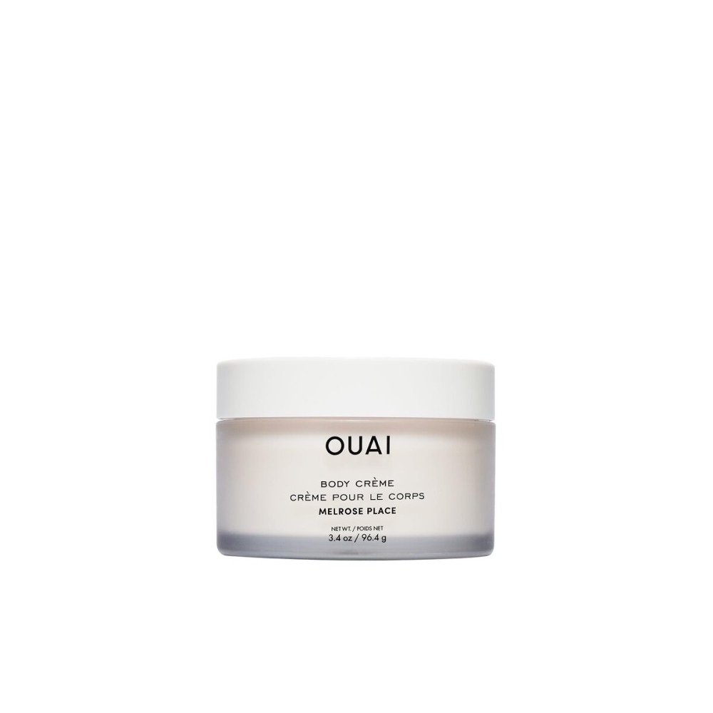OUAI Body Cream Travel Size, Melrose Place - Hydrating Whipped Body Cream with Cupuau Butter, Coconut Oil & Squalane - Softens Skin and Delivers Healthy-Looking Glow - Sulfate Free Skin Care (3.4 Oz)