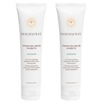 INNERSENSE Organic Beauty - Natural Hydrating Cream Hairbath Shampoo | Hydrating, Nourishing, For Dry Scalp | Non-Toxic, Cruelty-Free, Clean Haircare (2 Pack - 2 fl oz | 59.1 mL each)