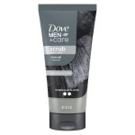 DOVE MEN + CARE Body and Face Scrub Charcoal & Clove Oil Deeply Exfoliates for Hydrated & Nourished Skin 100% Gentle Cleanser, No Sulfate Cleansers or Parabens 9 oz