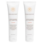INNERSENSE Organic Beauty - Natural Color Radiance Daily Conditioner | Hydrating, Color Care, For All Hair Types | Non-Toxic, Cruelty-Free, Clean Haircare (2 Pack - 2 fl oz | 59.1 mL each)