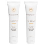 INNERSENSE Organic Beauty - Natural Pure Inspiration Daily Conditioner | Hydrating, Nourishing, For Fine, Thin Hair | Non-Toxic, Cruelty-Free, Clean Haircare (2 Pack - 2 fl oz | 59.1 mL each)