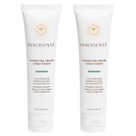 INNERSENSE Organic Beauty - Natural Hydrating Cream Conditioner | Deep Hydration, Nourishing, For Dry, Thick Hair | Non-Toxic, Cruelty-Free, Clean Haircare (2 Pack - 2 fl oz | 59.1 mL each)
