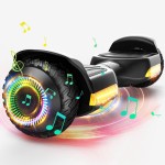 Gyroor Self Balancing Scooter New G13 All Terrain Balancing Scooter with LED Lights & 500W Motor, Self Balancing Off Road with Bluetooth for Kids ages 6-12 and Adults-Matte Black