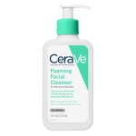 CeraVe Foaming Facial Cleanser, Daily Face Wash for Oily Skin, Hyaluronic Acid + Ceramides + Niacinamide, Fragrance Free & Paraben Free, Non-Drying Oil Control Face Wash, 8 Fluid Ounces