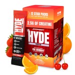 PROSUPPS Mr. Hyde Signature Pre Workout Drink Mix- Performance, Energy & Endurance with Creatine, Beta Alanine & Caffeine - Clean Gym Supplements for Men & Women (Fruit Punch, 12 On-The-Go Packets)