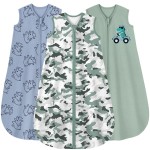 Yoofoss Baby Sleep Sack 12-18 Months Wearable Blanket for Babies 100% Organic Cotton 2-Way Zipper TOG 0.5 Toddler Sleeping Sack 3 Pack, Comfy Lightweight Sleep Sacks