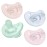 Chicco PhysioForma Silicone Orthodontic Pacifier, 0-6m | 100% Soft Silicone | Supports Breathing & Oral Development | Satin-Textured Nipple | Includes Sterilizing Case | BPA Free | Multipack, 4pk