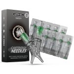 Wormhole Tattoo Needles 20Pcs 7RS Disposable Tattoo Cartridge Needles Round Shader for Tattoo Gun Cartridge Machine Permanent Makeup (1207RS)