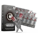 Wormhole Tattoo Needles 20Pcs 15M1 Disposable Tattoo Cartridge Needles Stack Magnum for Tattoo Gun Cartridge Machine Permanent Makeup (1215M1)