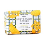 Beekman 1802 Goat Milk Body Soap Bar, Honey & Orange Blossom - Scented - 3.5 oz - Nourishes, Moisturizes & Hydrates - 100% Vegetable Soap - Good for Sensitive Skin - Packaging May Vary