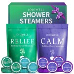 Shower Steamers Aromatherapy -12 Pack Birthday Gifts for Women Men, Shower Bombs with Essential Oils, Eucalyptus for Shower, Nasal Relief, Self Care Home Spa Gifts for Mom, Her