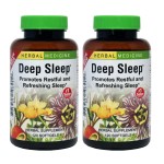 Herbs Etc. Deep Sleep Softgels - Herbal Sleep Support Supplement - Rest & Calming Support with Passionflower, Chamomile & Lemon Balm - 120 Softgels (120 Servings) - 2 Pack