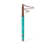 Thrive Causemetics Infinity Waterproof Eyeliner Pencil, Built In Sharpener & Smudge Tip, Long Lasting, Smudge Proof, Hyaluronic Acid & Shea Butter, Vegan, Cruelty Free, Nalie (Chocolate Brown Shimmer)