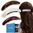 Mistofu Large Hair Barrettes for Women Beautiful Lines Simple Retro Classic Snap French Hair Clips, Fashion Hair Accessories for Women Thick Hair,3 Pcs (HJ-Multicolor 1)