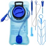 Mdvora 2L Hydration Bladder Cleaning Kit, Large Opening Water Bladder for Cycling Hiking Camping