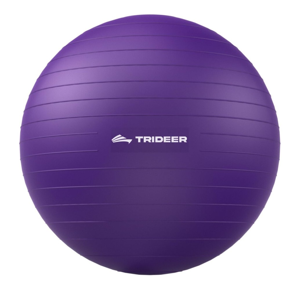 Trideer Exercise Ball for Yoga, Pilates & Fitness - Stability Ball Equipment for Home Gym & Office Chair, Core & Balance Training Accessories, Physical Therapy Equipment, Quick Pump Included, 5 Sizes