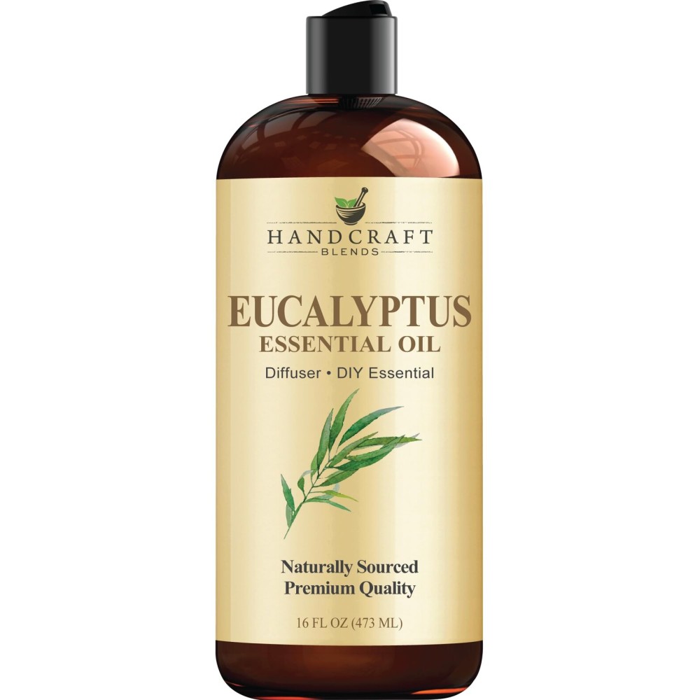 Handcraft Blends Eucalyptus Essential Oil - Huge 16 Fl Oz - for Candle Making, Soap Making, Diffusers, and Aromatherapy
