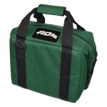 AO Coolers Original Soft-Sided Cooler Bag, Leak Proof, Insulated, Lunch & Travel Size, Forest Green, 9-Can, Made in The USA