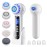 UMICKOO Face Scrubber Exfoliator with LCD Screen,Rechargeable Facial Cleansing Brush IPX7 Waterproof 3 in 1 Blackhead Remover Vacuum for Exfoliating,Massaging and Deep Pore Cleansing