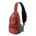 WATERFLY Packable Small Crossbody Sling Backpack Shoulder Chest Bag Daypack for Hiking Traveling