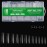 Cycullinyt 240Pcs Square Soft Gel Nail Tips, Long Square Nails, 12 Sizes Full Cover Acrylic Fake Nails Straight Clear False Nail Extension for Beginner and Professional Home Salon DIY