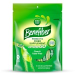 Benefiber On The Go Prebiotic Fiber Supplement Powder for Digestive Health, Daily Fiber, Unflavored - 72 Sticks