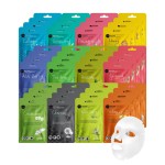 Celavi Essence Facial Sheet Face Mask Variety Set Classic Authentic Korean Moisturizing Skincare (48 Count (Pack of 1))