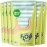 SmartLifeco Eco-Friendly Dental Floss Picks (300ct) - The Original Straw Wheat Flossers, Superior Anti-Shred Thread for Tight Gaps, Zero Waste Tooth Pick for Adults, Soft on Gum & Teeth, Vegan, Mint