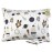ZPECC Toddler Pillow with Pillowcase - 13x18 Organic Cotton Hypoallergenic Kids Pillow, Baby Essentials for Travel Crib Daycare Stroller (Intended for Age 2 and up) Universe