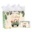 Bobobag 13 Sage green Baby Gift Bag with Tissue Paper and Greeting Card.