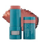 Colorescience Sunforgettable Total Protection Color Balm SPF 50, for Cheeks & Lips, SAVANNA