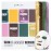 LAPCOS Skin Barrier Repair Sheet Mask Variety Pack - Escargot, Cica, Ceramide, Honey 4 Types of Face Mask Set - Daily Korean Skin Care w/Snail Mucin, Centella Asiatica & Niacinamide (12 ea)