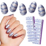 Color Street Head in the Clouds Shimmer Design Nail Strips