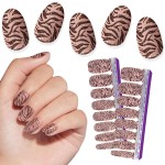 Color Street Born to Be Wild Glitter Design Nail Strips