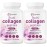 Micro Ingredients 2 Pack Multi Collagen Pills for Women & Men, 480 Capsules | Type I, II, III, V, X | Hydrolyzed Peptides with Biotin, Hyaluronic Acid, & Fat Soluble Vitamin C Complex | Filler Free