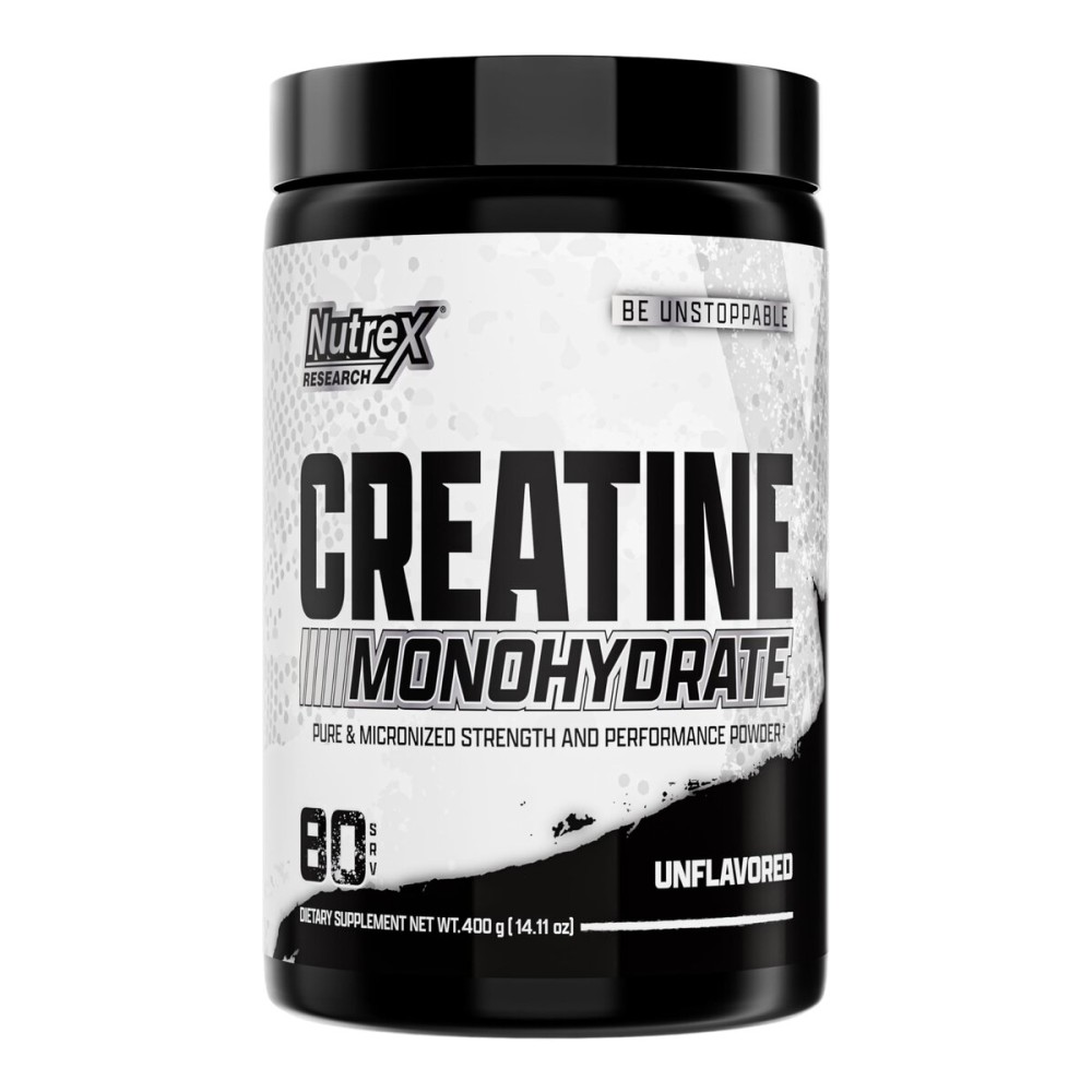 Nutrex Research Ultra Pure Creatine Monohydrate Powder Unflavored | 5G Micronized Creatine Powder for Muscle Gain, Strength, Endurance and Recovery, 80 Servings