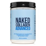 NAKED Collagen Advanced - Peptides Protein Powder, Hyaluronic Acid, Vitamin C, Pasture-Raised, Grass-Fed Hydrolyzed Collagen Supplement, Paleo Friendly, Non-GMO, Keto, Gluten Free, 1.3LB