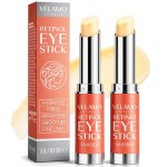 VELAMO ADVANCED Retinol Eye Stick: Retinol Under Eye Cream for Dark Circles and Puffiness with 1% Bakuchiol - Anti Aging Balm Stick Reduces Fine Lines Wrinkles Under Eye Bags in 4-8 Weeks - 2 Packs