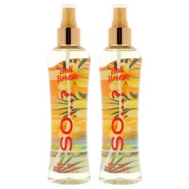 Bali Brezze Body Mist by So? for Women - 6.9 oz Body Mist - Pack of 2