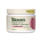 Bloom Nutrition Bovine Colostrum Powder with Vitamin B-12 for Gut Health, Immune Support, Hair Growth & Beauty Supplement | Strawberry, 25 Servings