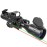 UUQ 4-12&16X50 AO Rifle Scope Red/Green Illuminated Range Finder Reticle W/Green Laser - Holographic Reflex Red Dot Sight - 5 Brightness Modes Flashlight (4-12X50AO W/R&G Laser)