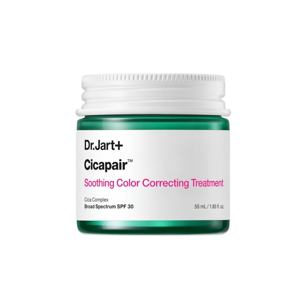 Dr.Jart+ Cicapair Soothing Color Correcting Treatment SPF 30 with Centella Asiatica Extracts | cc cream | Rosacea Treatment | Korean Skin Care, 1.85 Fl Oz