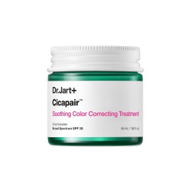 Dr.Jart+ Cicapair Soothing Color Correcting Treatment SPF 30 with Centella Asiatica Extracts | cc cream | Rosacea Treatment | Korean Skin Care, 1.85 Fl Oz