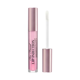 Too Faced Lip Injection Maximum Plump Extra Strength Lip Plumper Gloss | Hydrating, Volumizing, + Plumping, 0.14 Fl Oz, Magic Crystal (Sheer Ballet Pink)