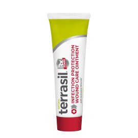 terrasil Wound Care 3X - Wound Healing Ointment, Infection Protection for Bed Sores, Pressure Sores, Blisters, Cuts, Burns & First Aid. Dermatologist-Tested, Hypoallergenic Approved (1oz)