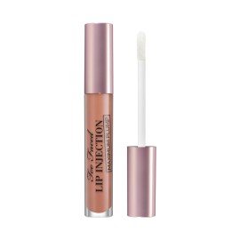 Too Faced Lip Injection Maximum Plump Extra Strength Lip Plumper Gloss | Hydrating, Volumizing, + Plumping, 0.14 Fl Oz, Honey Bear (Light Nude)